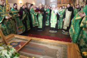 Торжества по случаю 400-летия преставления преподобного Иринарха Затворника прошли в Ростовском Борисоглебском монастыре