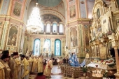 Блаженнейший митрополит Онуфрий возглавил торжества по случаю 20-летия возрождения Харьковской духовной семинарии