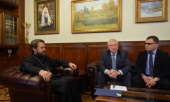 Председатель Отдела внешних церковных связей Московского Патриархата встретился с председателем Российского союза евангельских христиан-баптистов