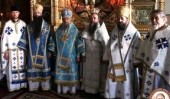 Состоялось рукоположение во иеромонаха новоизбранного игумена Русского на Афоне Пантелеимонова монастыря