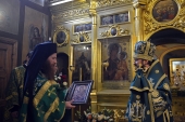 Митрополит Волоколамский Иларион совершил Литургию на московском подворье Болгарской Православной Церкви