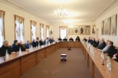 Председатель Отдела внешних церковных связей встретился с группой католического духовенства из Ирландии