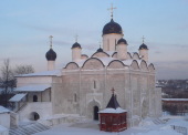 Митрополит Крутицкий Ювеналий возглавил великое освящение собора Введенского Владычнего монастыря в Серпухове