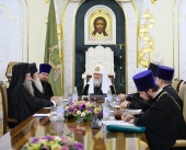 Святейший Патриарх Московский и всея Руси Кирилл встретился с делегацией Элладской Православной Церкви