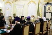 Состоялась встреча Святейшего Патриарха Кирилла с делегацией Антиохийского Патриархата