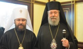 Завершилось пребывание в Москве Предстоятеля Кипрской Православной Церкви