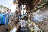В Покровском ставропигиальном монастыре торжественно отметили 135-летие со дня рождения святой блаженной Матроны Московской