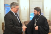 Митрополит Волоколамский Иларион встретился с новоназначенным послом России в Швейцарии