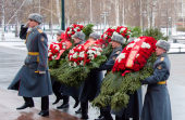 Председатель Синодального отдела по взаимодействию с Вооруженными силами принял участие в памятной церемонии по случаю 75-й годовщины битвы под Москвой