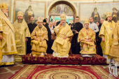 Предстоятель Украинской Православной Церкви возглавил торжества по случаю 20-летия Введенского монастыря в Киеве