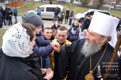 В Неделю о блудном сыне Блаженнейший митрополит Онуфрий совершил Литургию в Черновцах