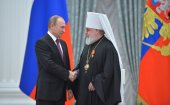 Президент России вручил ордена трем архиереям Русской Православной Церкви