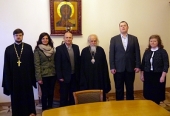 Председатель Синодального отдела по церковной благотворительности встретился с руководством благотворительной организации Сиро-Яковитской Церкви