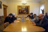 Председатель ОВЦС встретился с министром иностранных дел Сербии И. Дачичем