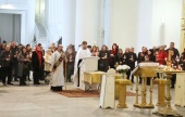 Погибших при крушении российского самолета на Синае молитвенно помянули в Троицком соборе Санкт-Петербурга