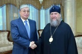 Состоялась встреча митрополита Астанайского и Казахстанского Александра с председателем Сената Парламента Республики Казахстан