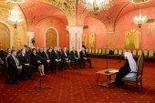 Митрополит Волоколамский Иларион встретился со слушателями Высших дипломатических курсов