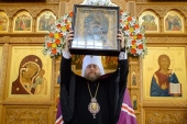 В Казахстан принесена чудотворная Казанская икона Божией Матери