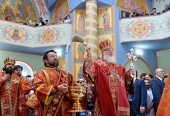 Предстоятель Русской Церкви освятил собор святой равноапостольной Марии Магдалины в Нальчике