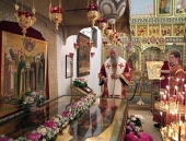 В Зачатьевском ставропигиальном монастыре прошли торжества по случаю 15-летия прославления прпп. Иулиании и Евпраксии Московских