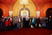 Святейший Патриарх Кирилл встретился с группой паломников из Китая