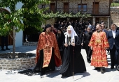 27-29 мая Святейший Патриарх Кирилл совершил паломничество на Святую Гору Афон