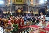 В Пасхальных богослужениях приняло участие более миллиона москвичей
