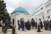 На главной площади Махачкалы открыт храм в честь святого равноапостольного великого князя Владимира