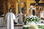 В 26-ю годовщину интронизации Святейшего Патриарха Алексия II в Москве молитвенно почтили память пятнадцатого Предстоятеля Русской Церкви