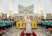 Предстоятель Русской Церкви освятил Благовещенский собор в Йошкар-Оле