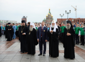 Завершился визит Святейшего Патриарха Кирилла в Йошкар-Олинскую епархию