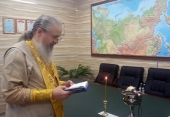 В Национальном центре управления обороной России совершена Божественная литургия