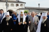 Святейший Патриарх Кирилл посетил Свияжск