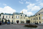 Святейший Патриарх Кирилл посетил Казанское епархиальное управление