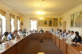 Председатель Отдела внешних церковных связей встретился с группой израильских дипломатов