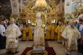 В День Крещения Руси Предстоятель Русской Церкви возглавил церковные торжества в Орловской митрополии