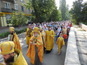 В регионах Украины совершаются традиционные крестные ходы