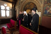 Митрополит Волоколамский Иларион посетил храм святых Кирилла и Мефодия в Любляне