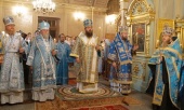Блаженнейший Митрополит Ростислав совершил богослужение на подворье Православной Церкви Чешских земель и Словакии в Москве
