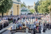 Митрополит Киевский и всея Украины Онуфрий возглавил торжества по случаю престольного праздника Киево-Печерской лавры