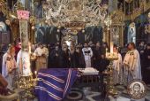 На Афоне состоялось погребение игумена Свято-Пантелеимонова монастыря схиархимандрита Иеремии (Алехина)