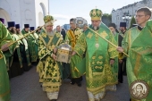 В Брянск принесены мощи преподобного Силуана Афонского