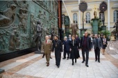 Митрополит Волоколамский Иларион посетил Российскую академию художеств