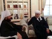 Председатель ОВЦС встретился с председателем Управления мусульман Кавказа шейх-уль-исламом Аллахшукюром Паша-заде