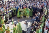 В Брянске мощам преподобного Силуана Афонского поклонились 15 тысяч человек
