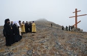 Святейший Патриарх Кирилл совершил молебен о мире на крайнем востоке Евразии