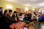 Блаженнейший митрополит Онуфрий благословил представителей Киевского общества незрячих