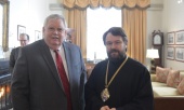 Состоялась встреча митрополита Волоколамского Илариона с послом США в России
