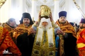 Со 2 по 6 февраля в Одессской епархии пребывают мощи святого великомученика и целителя Пантелеимона с Афона