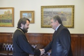 Состоялась встреча митрополита Волоколамского Илариона с послом Турции в России